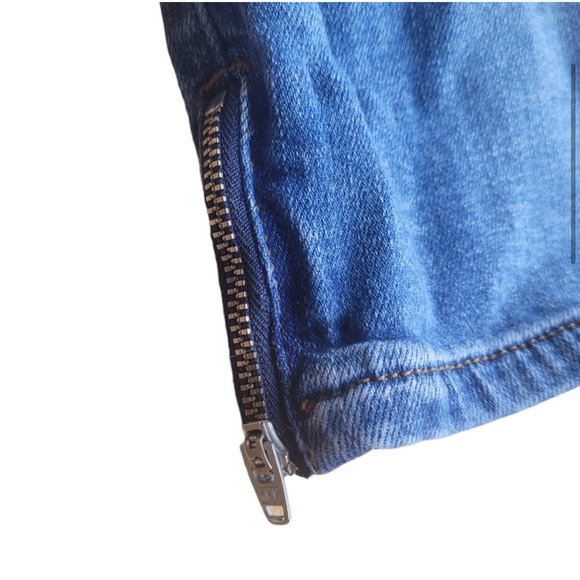 Anthropologie Pilcro and the Letterpress Stet Ankle Zip Cropped Skinny Jeans - Picture 4 of 8